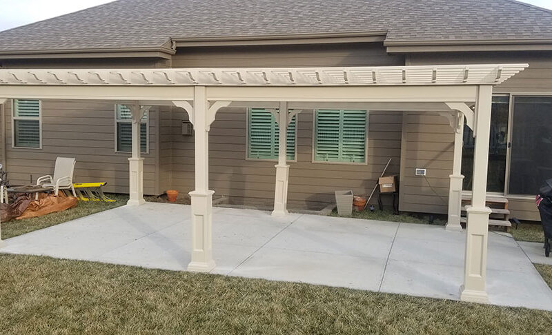 Patio and Pergola